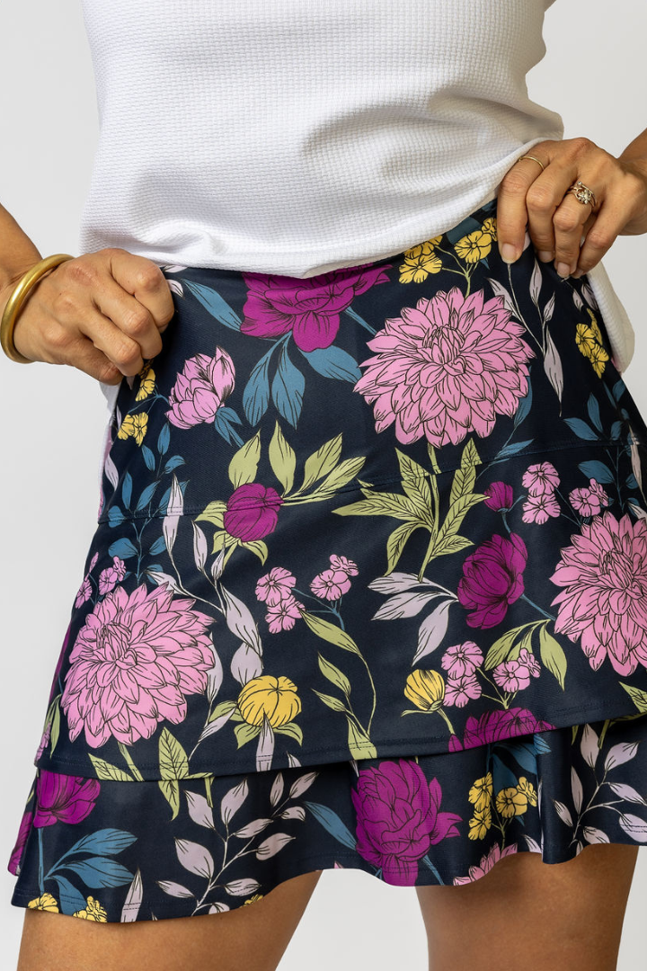 Flip Skort Advance - Indigo Bloom