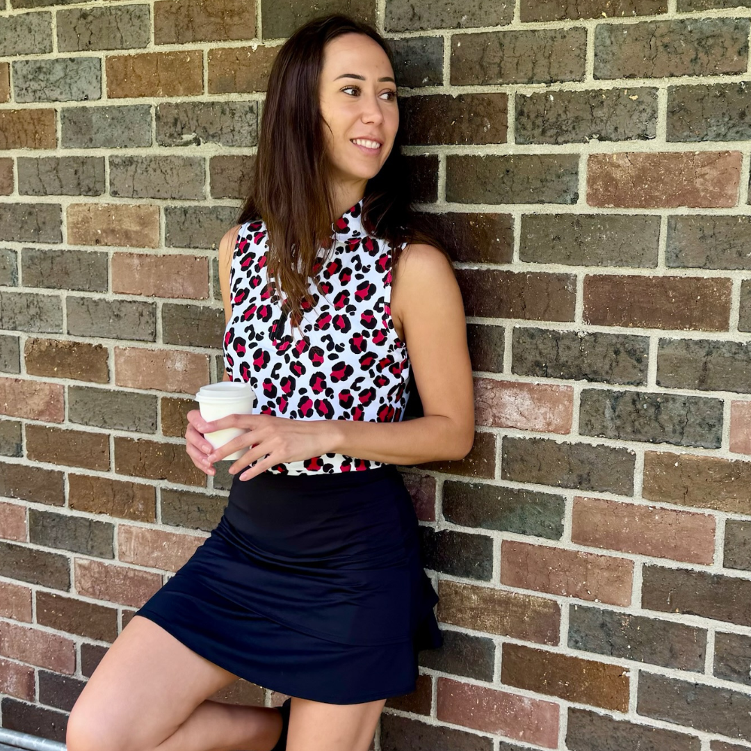 Amber 1/4 Zip - Emerald Graphic – Red Belly Active