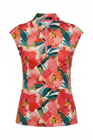 Casey Cap Sleeve - Poppies