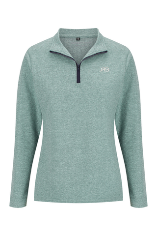 Aspen 1/4 Zip - Sage Marle