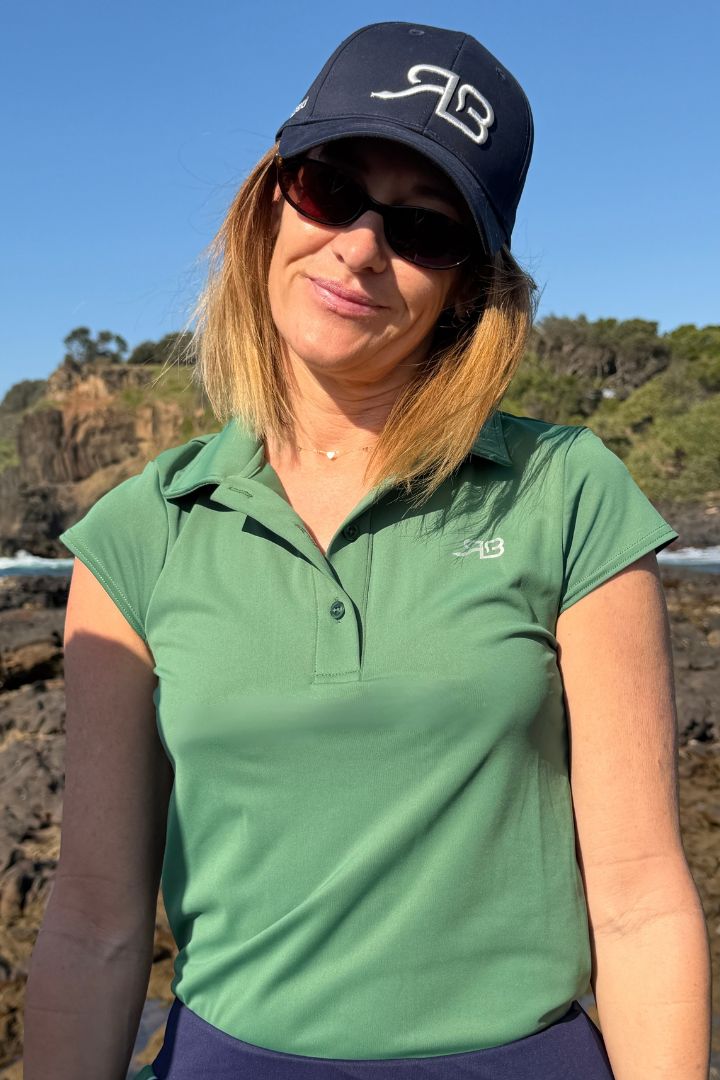 Casey Cap Sleeve - Fairway Green
