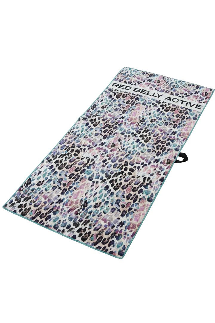 Tour Towel - Pastel Leopard