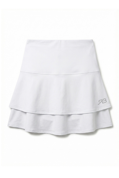 Flip Skort - White