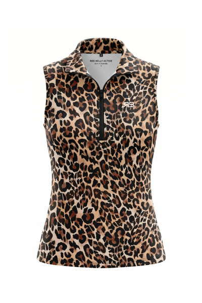Zoe Sleeveless - Leopard
