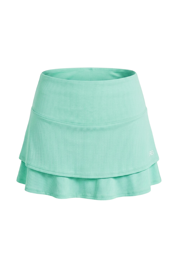 Flip Skort - Ribbed Mint