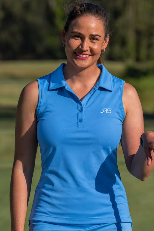 Bella Sleeveless - Cornflower